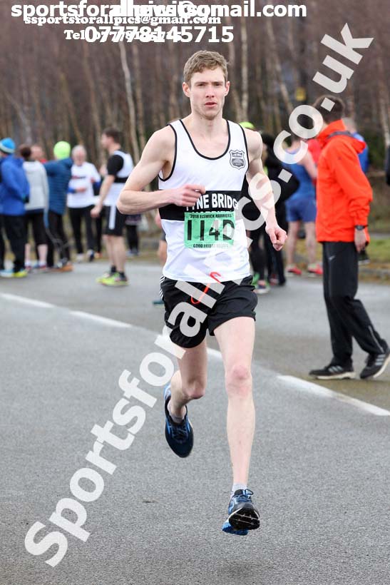 Senior mens Good Friday Elswick Harriers Relay, Newburn, Newcastle. Photo: David T. Hewitson/Sports for All Pics